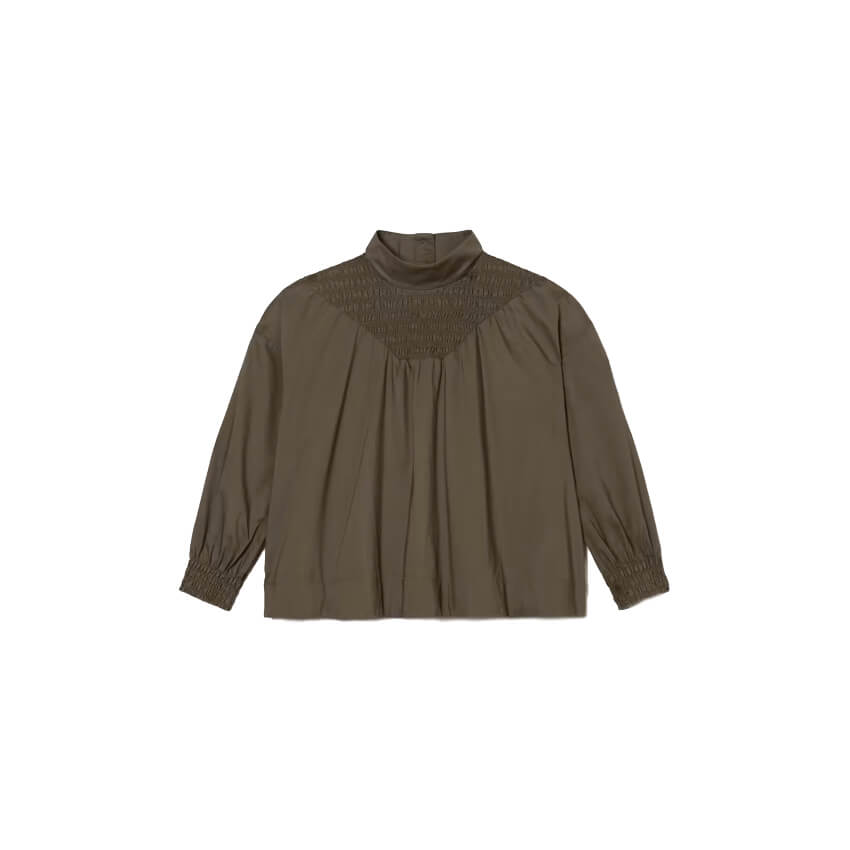 The Funnel-Neck Smock Top