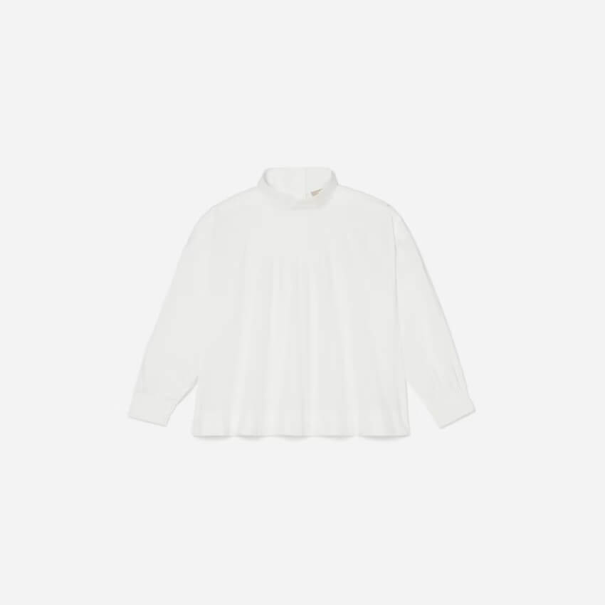 The Funnel-Neck Smock Top